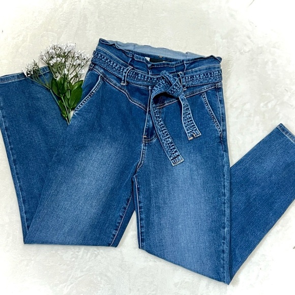 Kut from the Kloth Denim - KUT from the Kloth Paperbag Straight Ankle Jean - Size 2